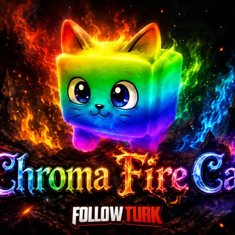 Chroma Fire Cat - MM2 - FollowTurk