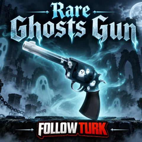 Rare Ghosts Gun - MM2 - FollowTurk