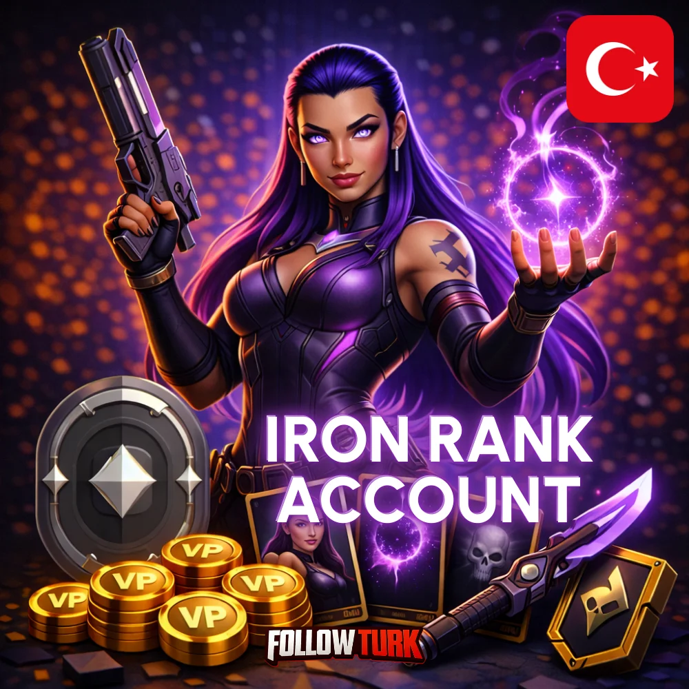 トルコ - TR アイアンアカウント - FollowTurk