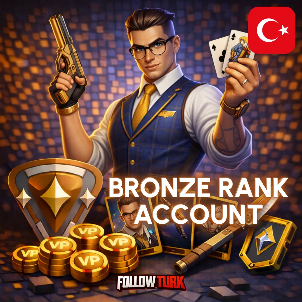 トルコ（TR）ブロンズランクアカウント - FollowTurk