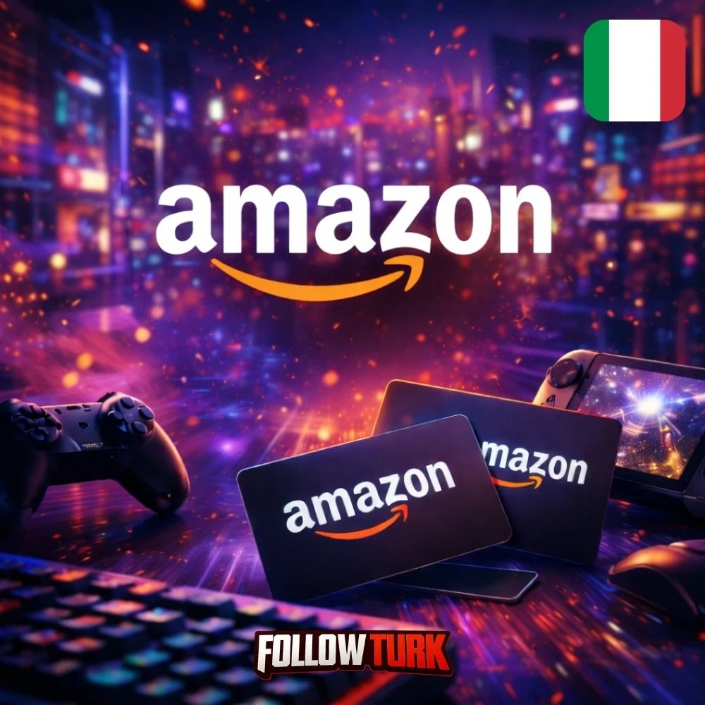 Amazonイタリア - EURギフトカード - FollowTurk