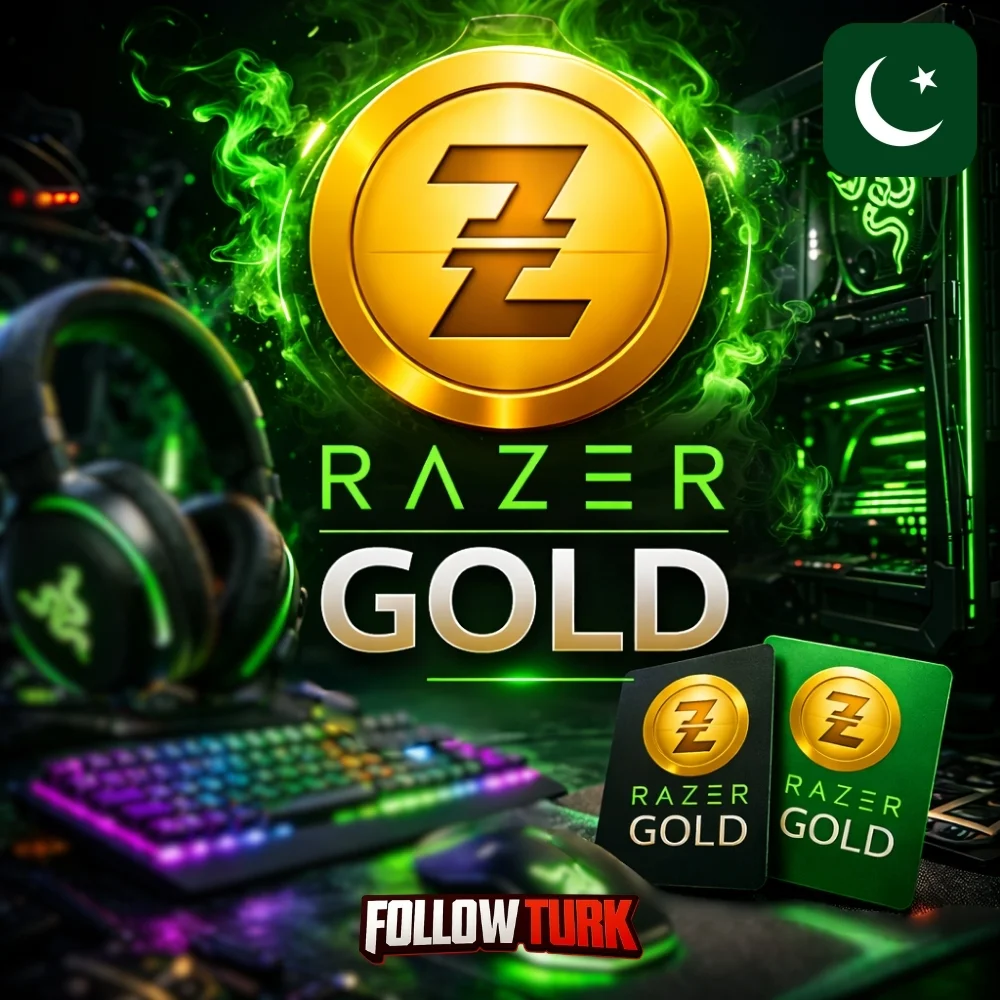 Razer Gold パキスタン - PKR - FollowTurk