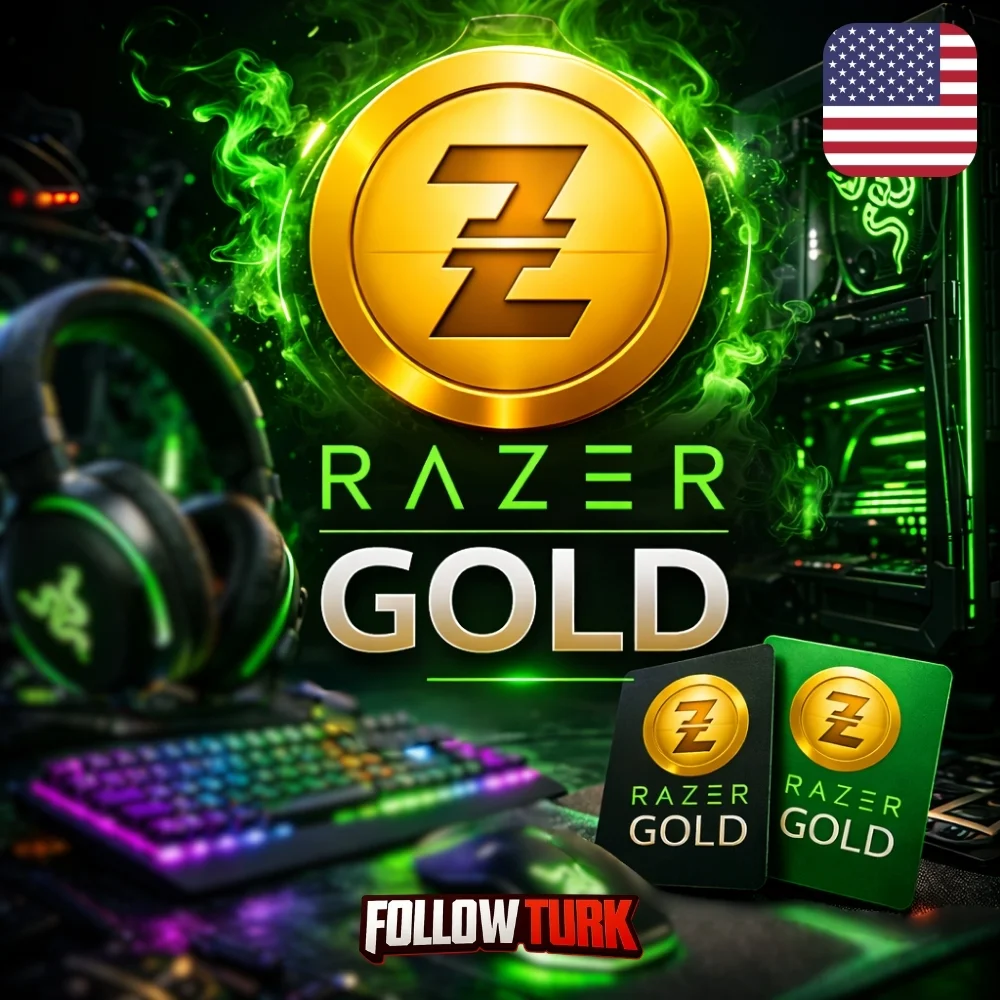 Razer Gold USA - USD ギフトカード - FollowTurk