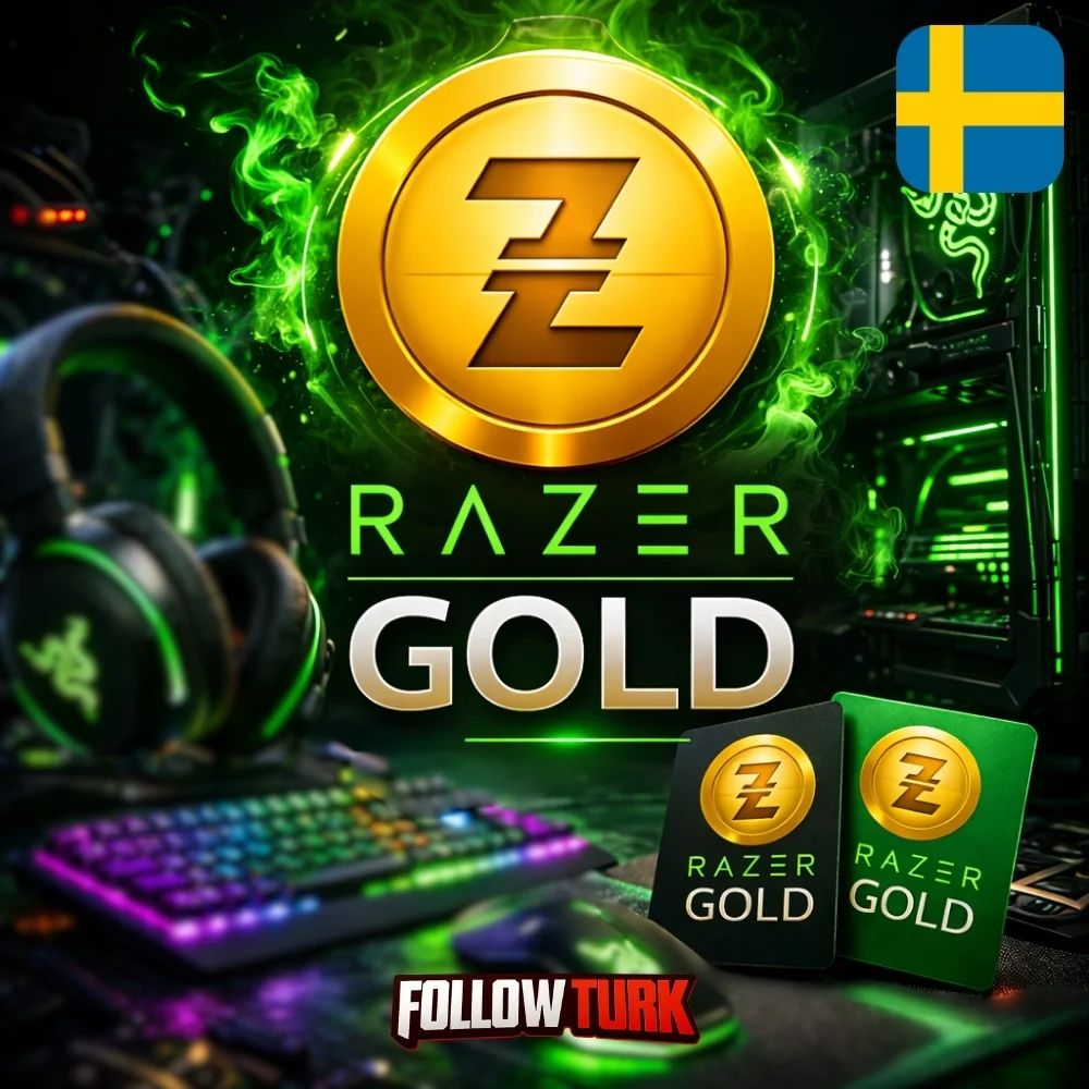 Razer Gold スウェーデン - SEK - FollowTurk