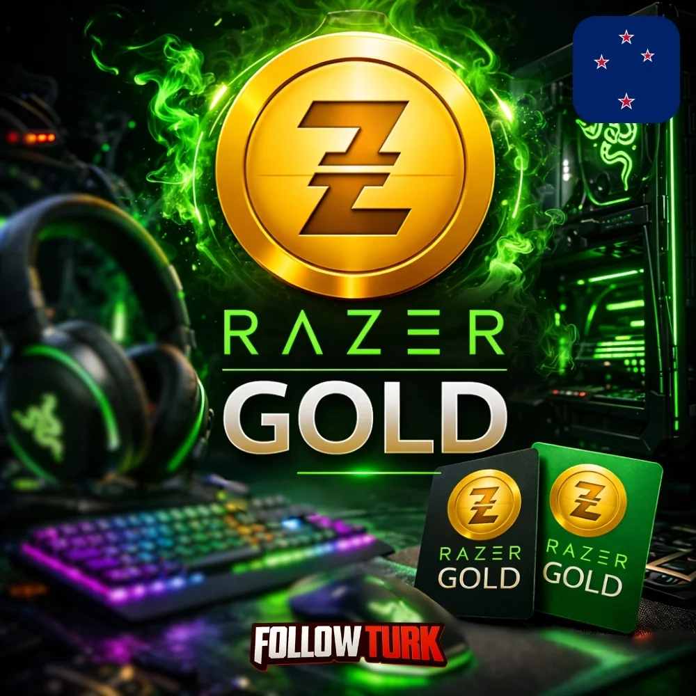 Razer Gold ニュージーランド（NZD）ギフトカード - FollowTurk