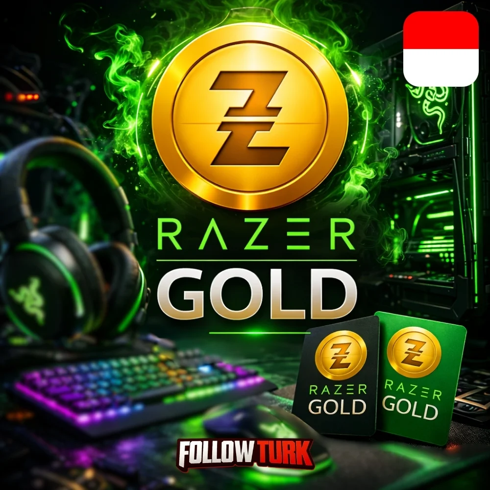 Razer Gold インドネシア（IDR）ギフトカード - FollowTurk