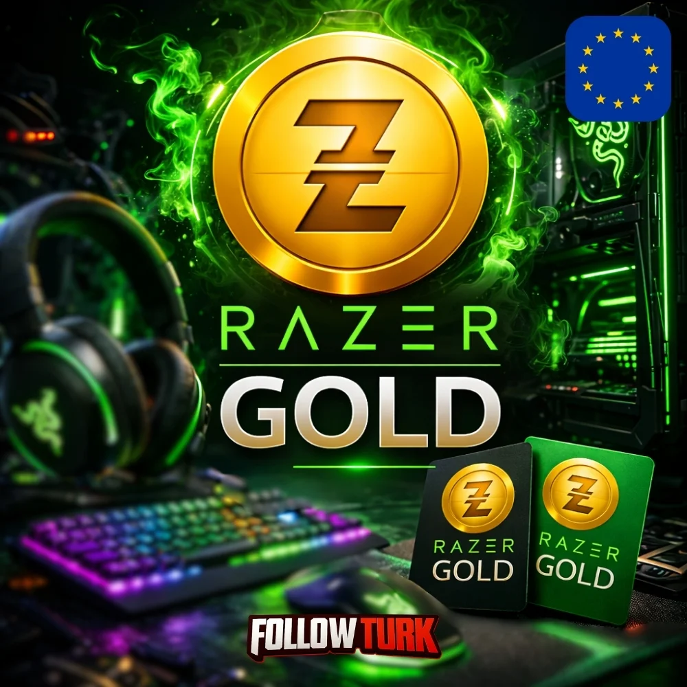 Razer Gold ヨーロッパ（EUR）ギフトカード - FollowTurk