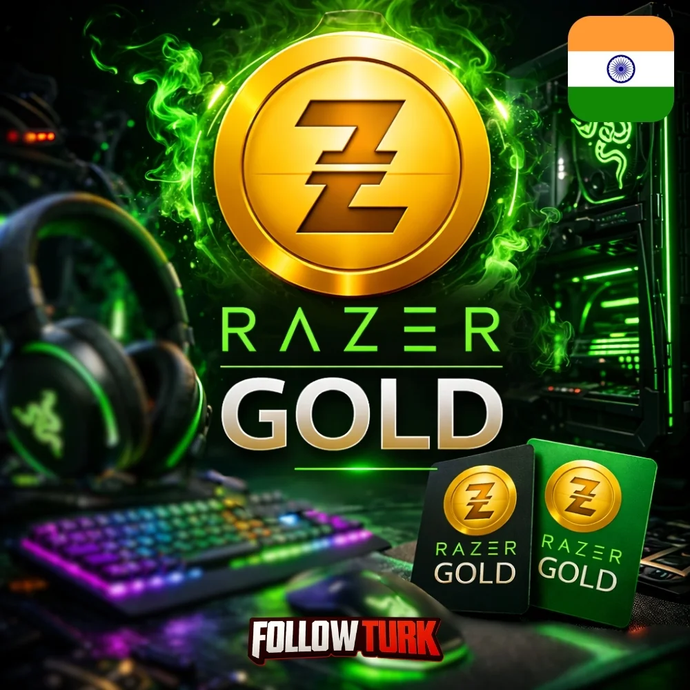 Razer Gold インド - INR - FollowTurk