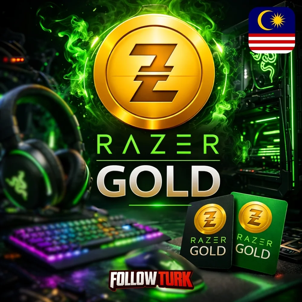 Razer Gold マレーシア（MYR）ギフトカード - FollowTurk