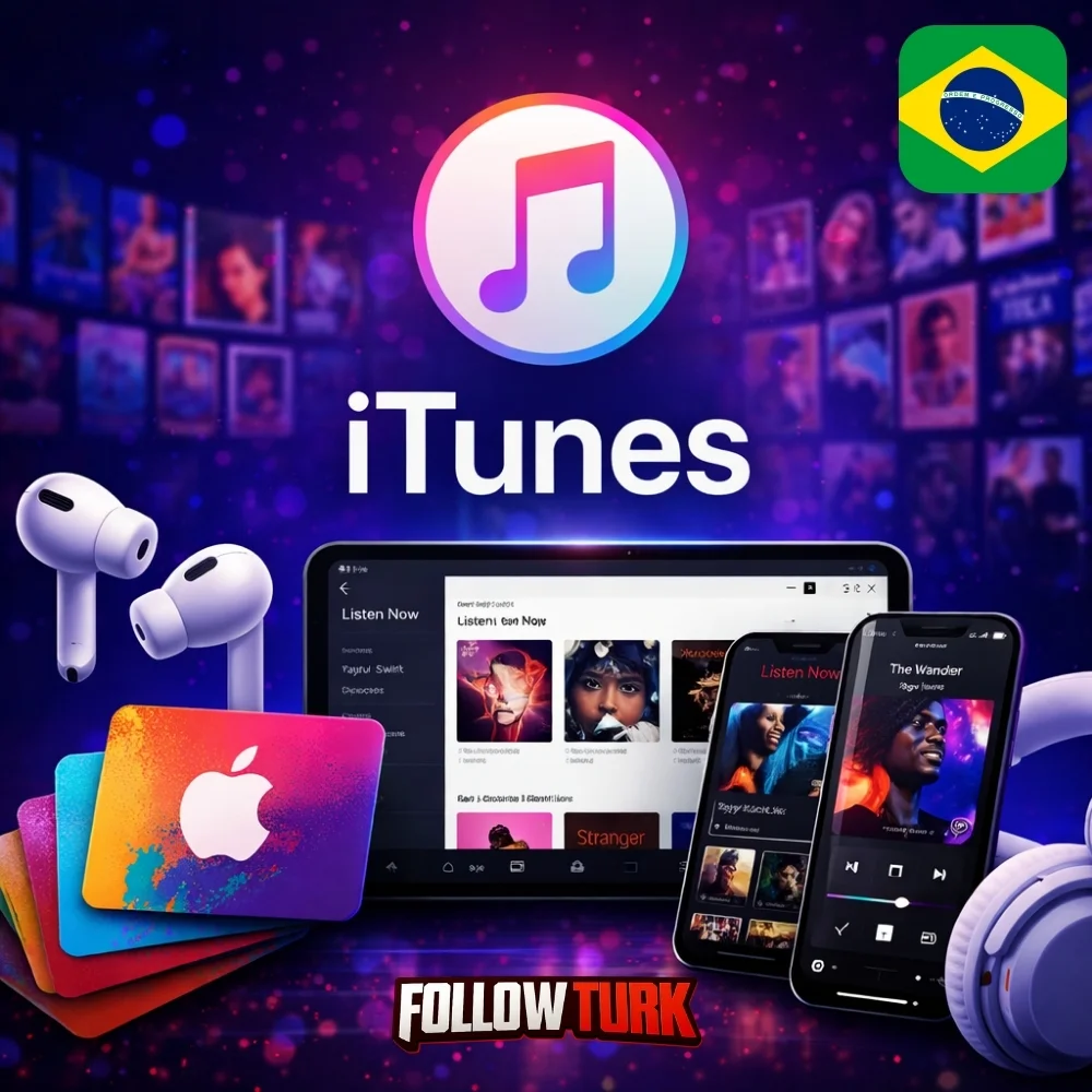 iTunes ブラジル - BRL ギフトカード - FollowTurk