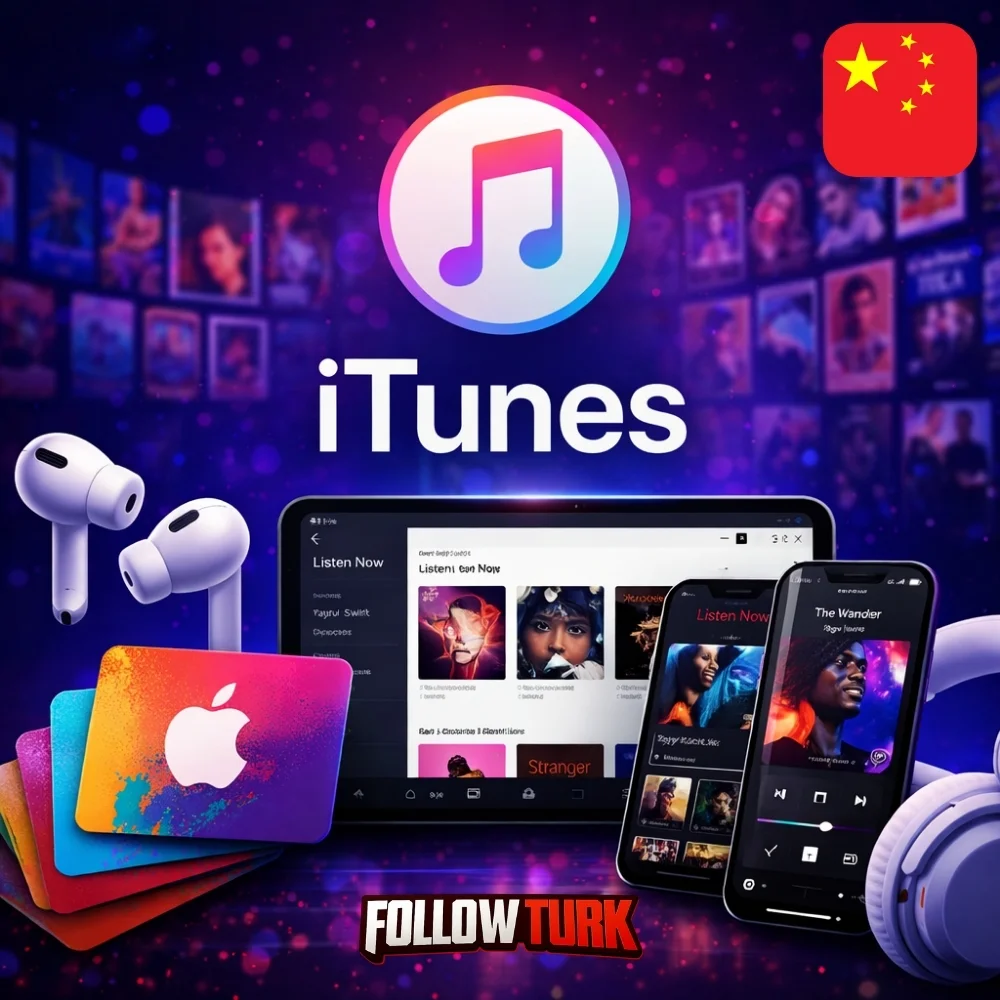 iTunes 中国 - CNY ギフトカード - FollowTurk