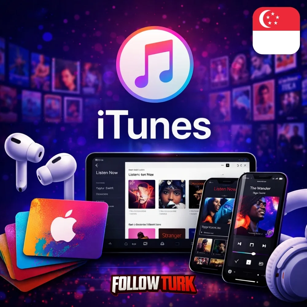 iTunes シンガポール - SGD ギフトカード - FollowTurk