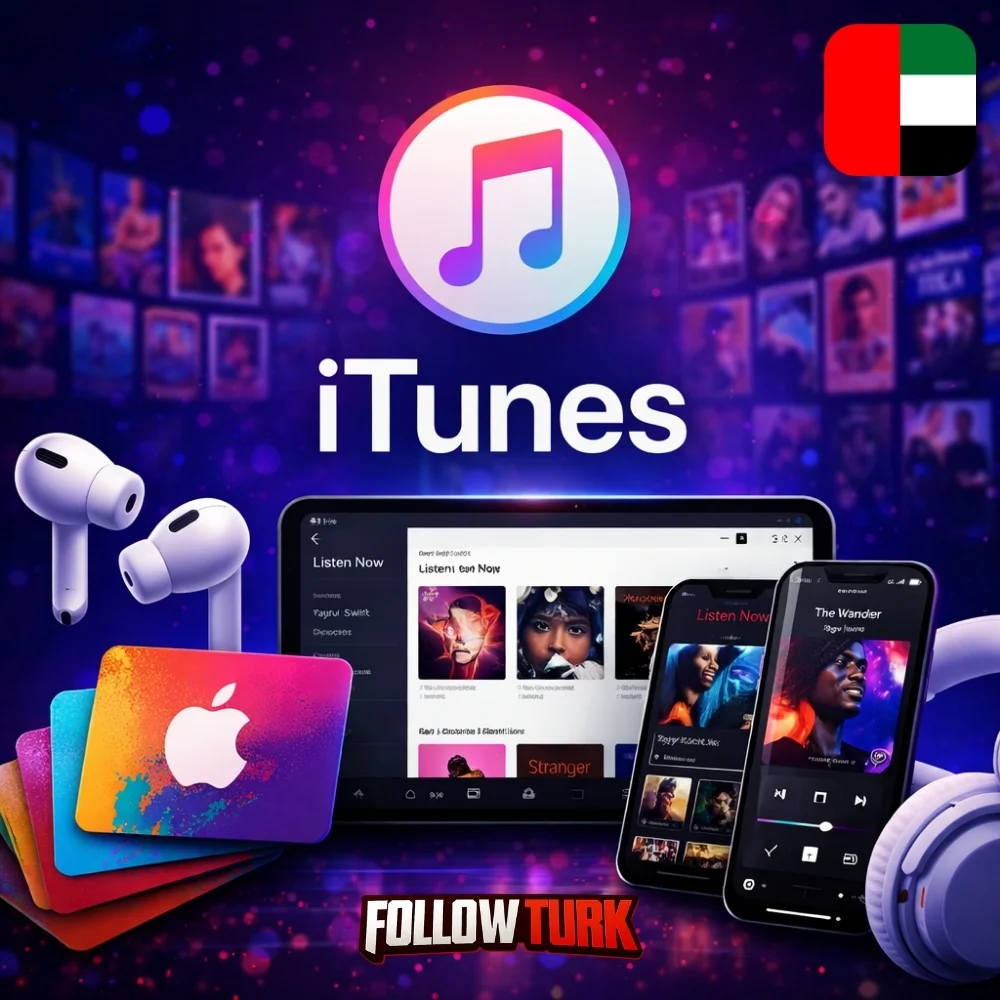 iTunes UAE - AED ギフトカード - FollowTurk