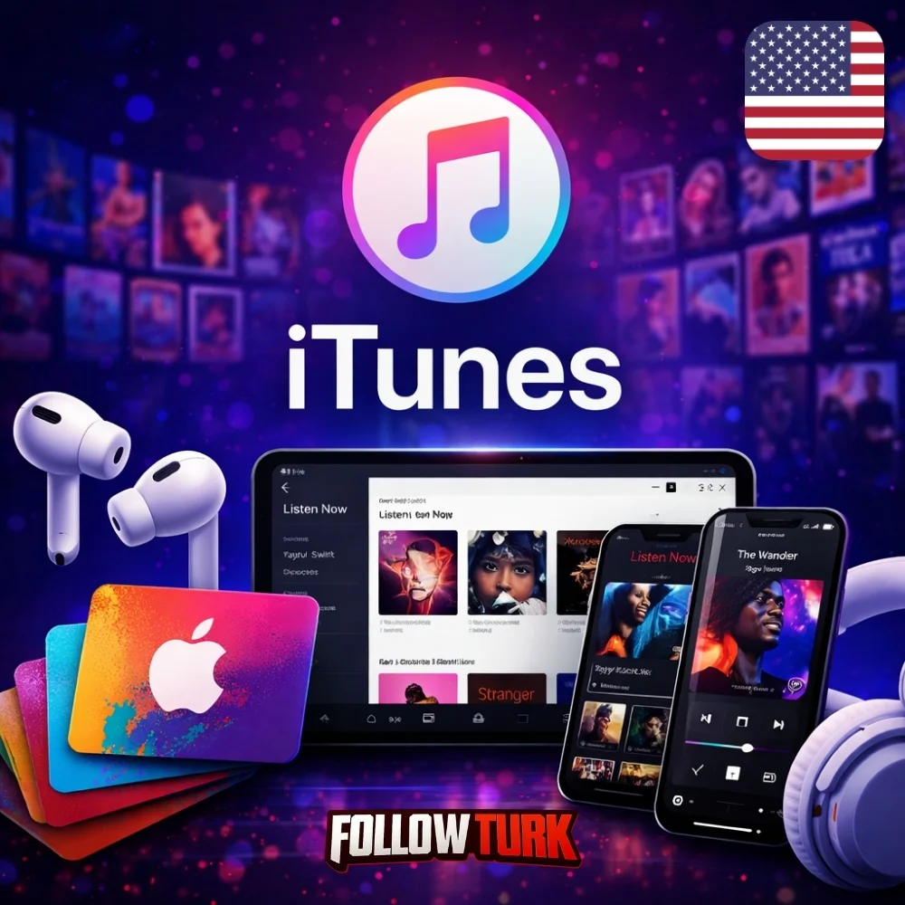 iTunes USA - USD ギフトカード - FollowTurk