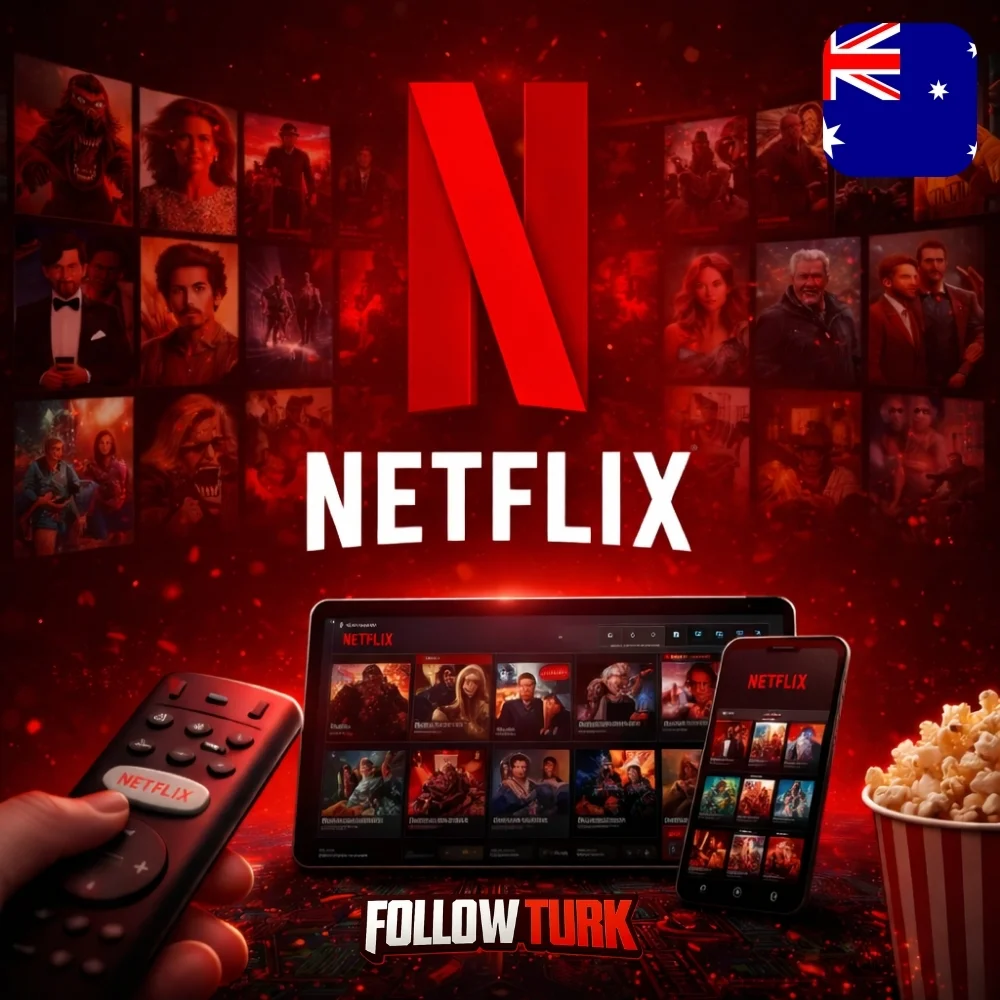 Netflix オーストラリア - AUD ギフトカード - FollowTurk