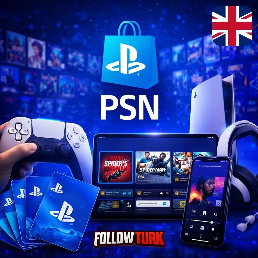 PlayStation UK - PSN ギフトカード - FollowTurk