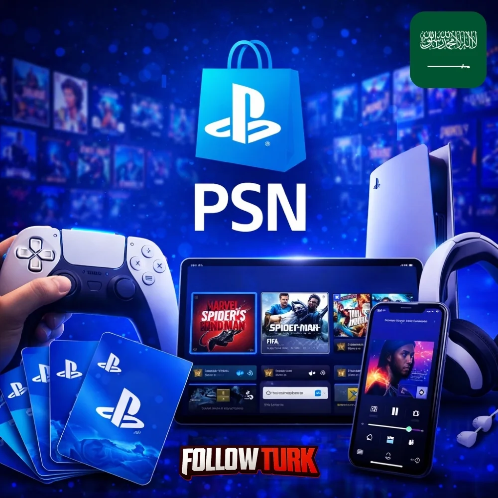 PlayStation サウジアラビア - PSNカード - FollowTurk