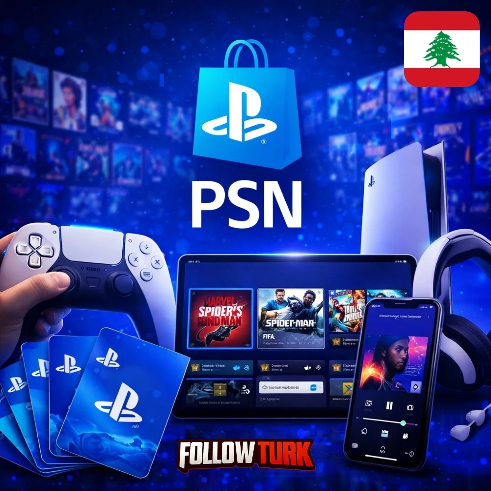 PlayStation レバノン - PSNカード - FollowTurk
