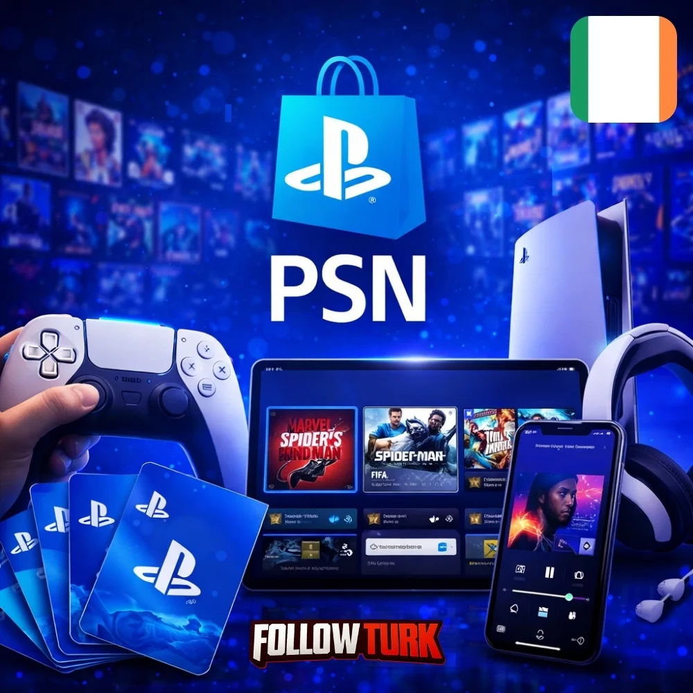 PlayStation アイルランド - PSN - FollowTurk