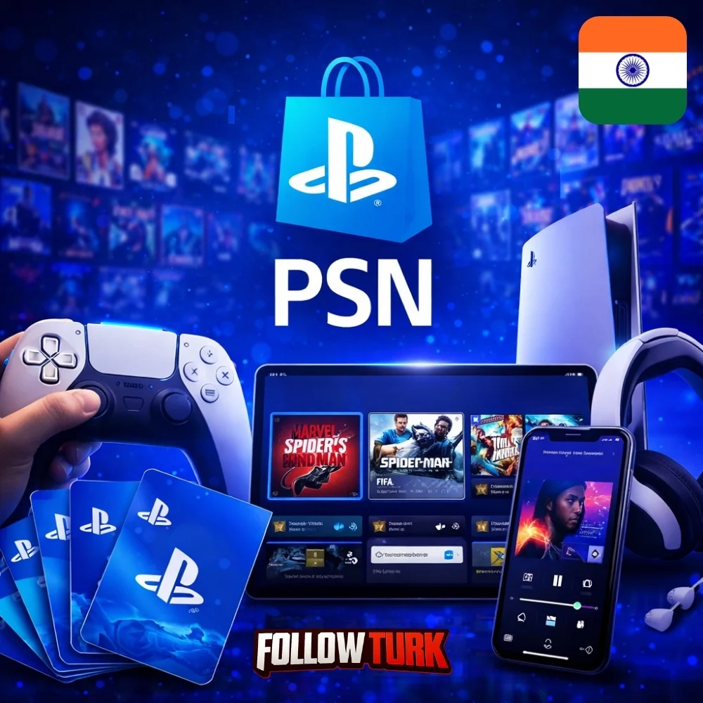 PlayStation India - PSNギフトカード - FollowTurk