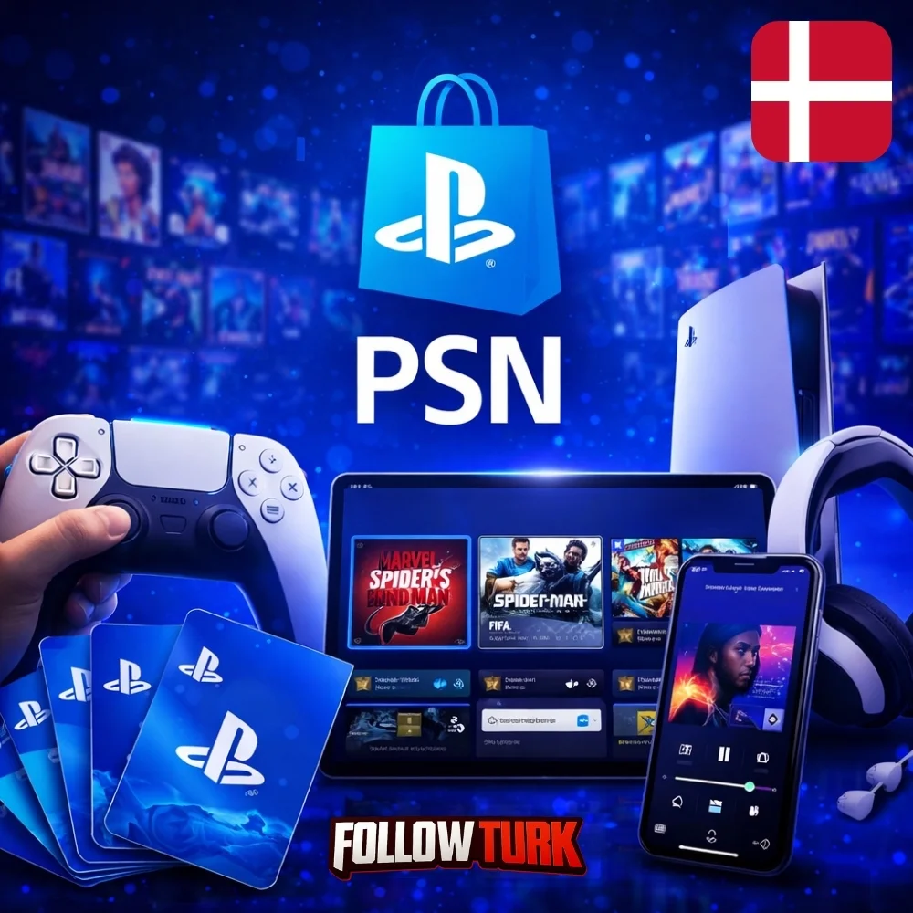 PlayStation デンマーク - PSNカード - FollowTurk