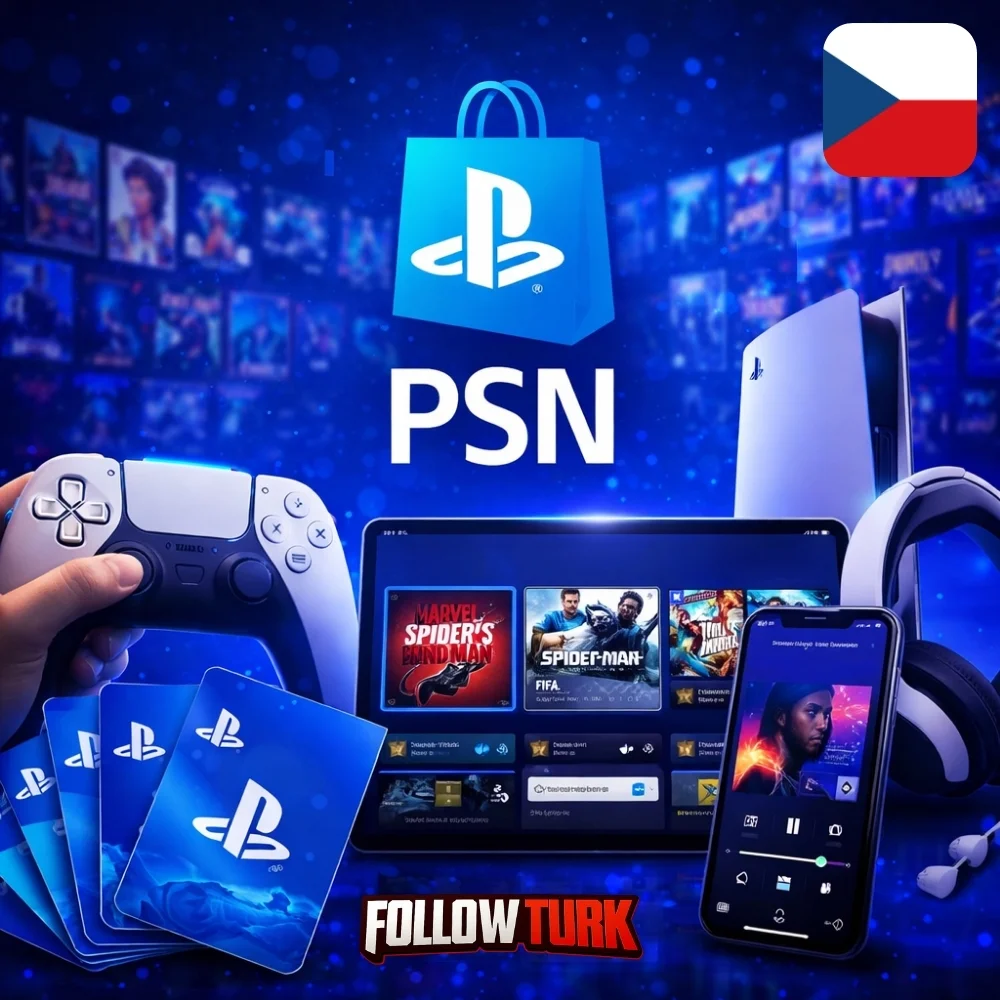 チェコ共和国向けPlayStation - PSN - FollowTurk