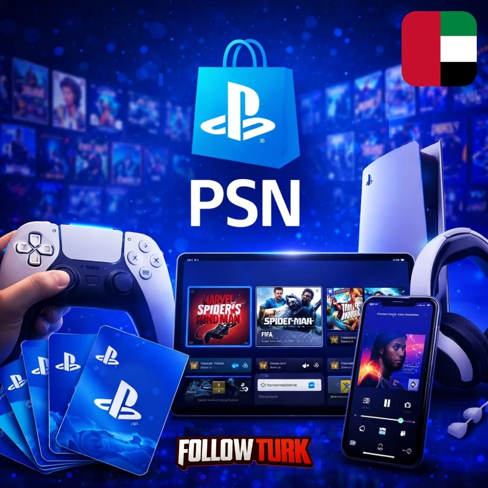 PlayStation UAE - PSNギフトカード - FollowTurk
