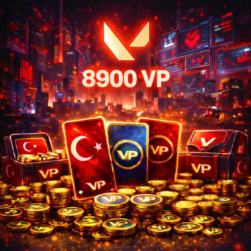 トルコ版 8900 VP（VALORANTポイント） - FollowTurk
