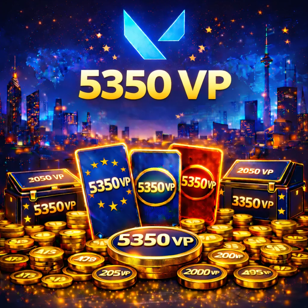 Valorant ヨーロッパ 5350 VP - FollowTurk