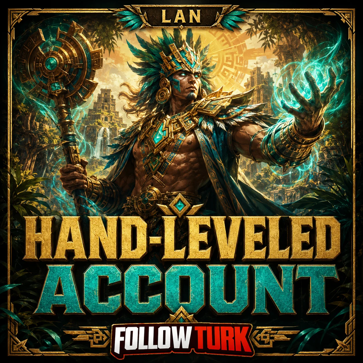 LAN（Legend）手動レベル上げ済みアカウント - FollowTurk