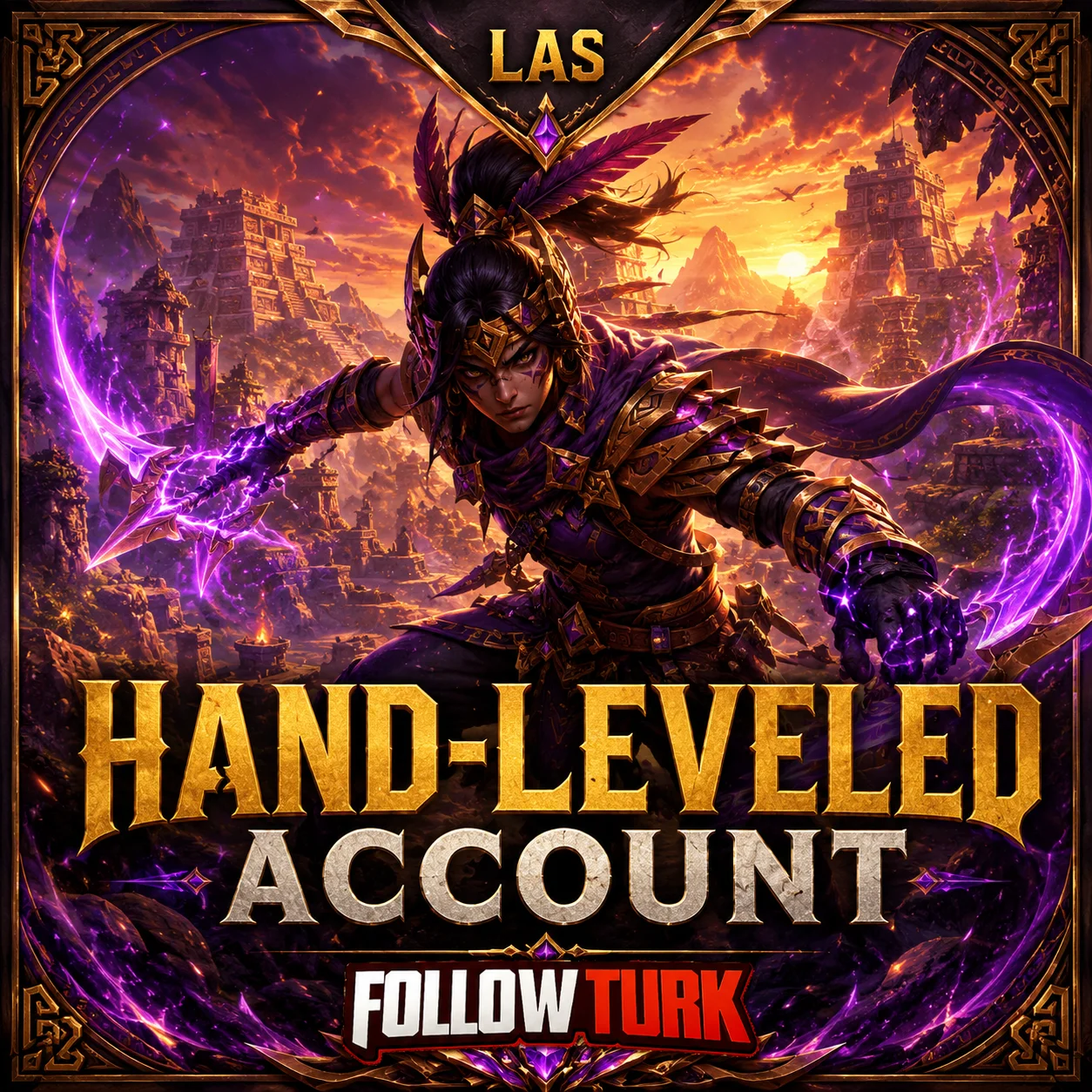 LAS - 手動レベル上げ済みアカウント - FollowTurk