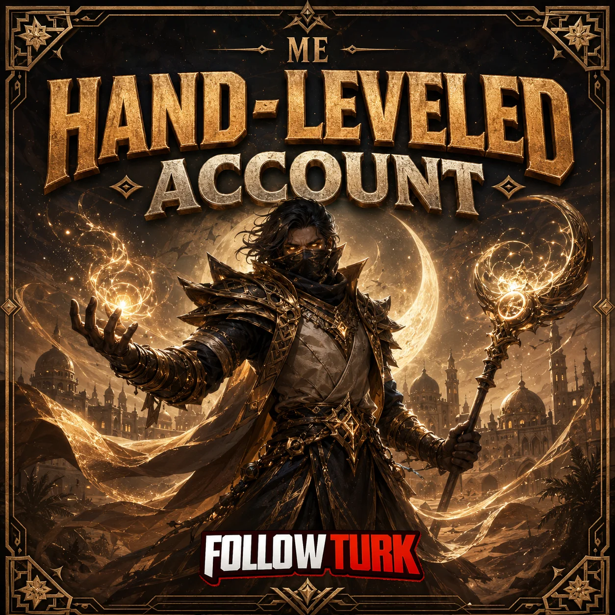 ME - 手動レベリング済みアカウント - FollowTurk