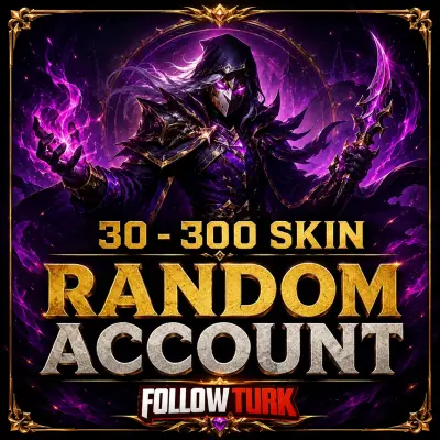 30〜300スキンのランダムLoLアカウント