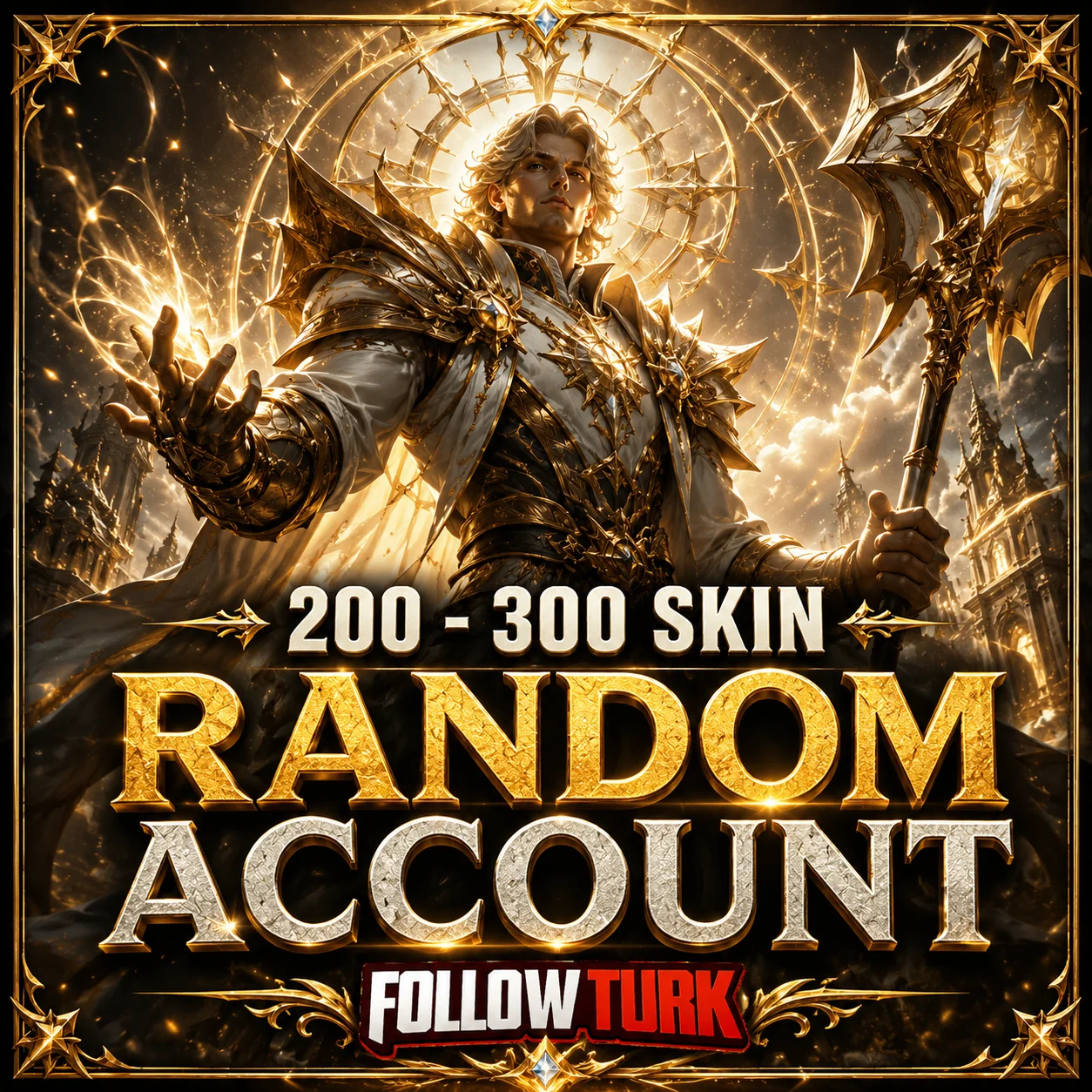 200〜300スキン付き ランダムLoLアカウント - FollowTurk