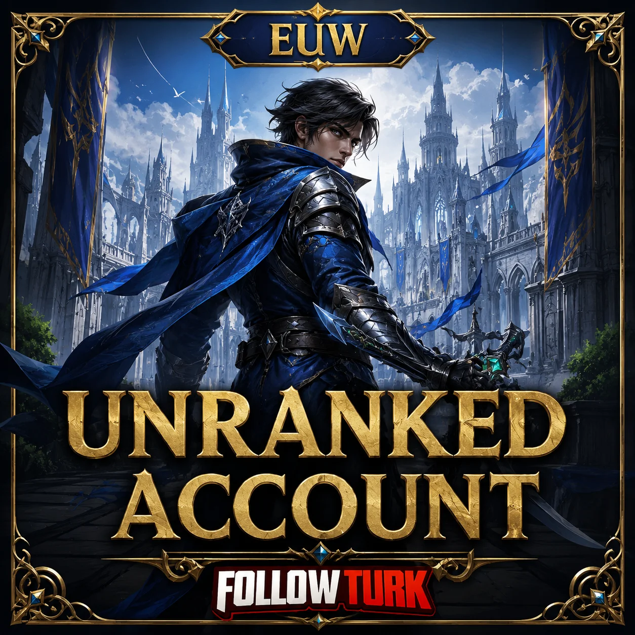 EUW（EU西）- 未ランクアカウント - FollowTurk