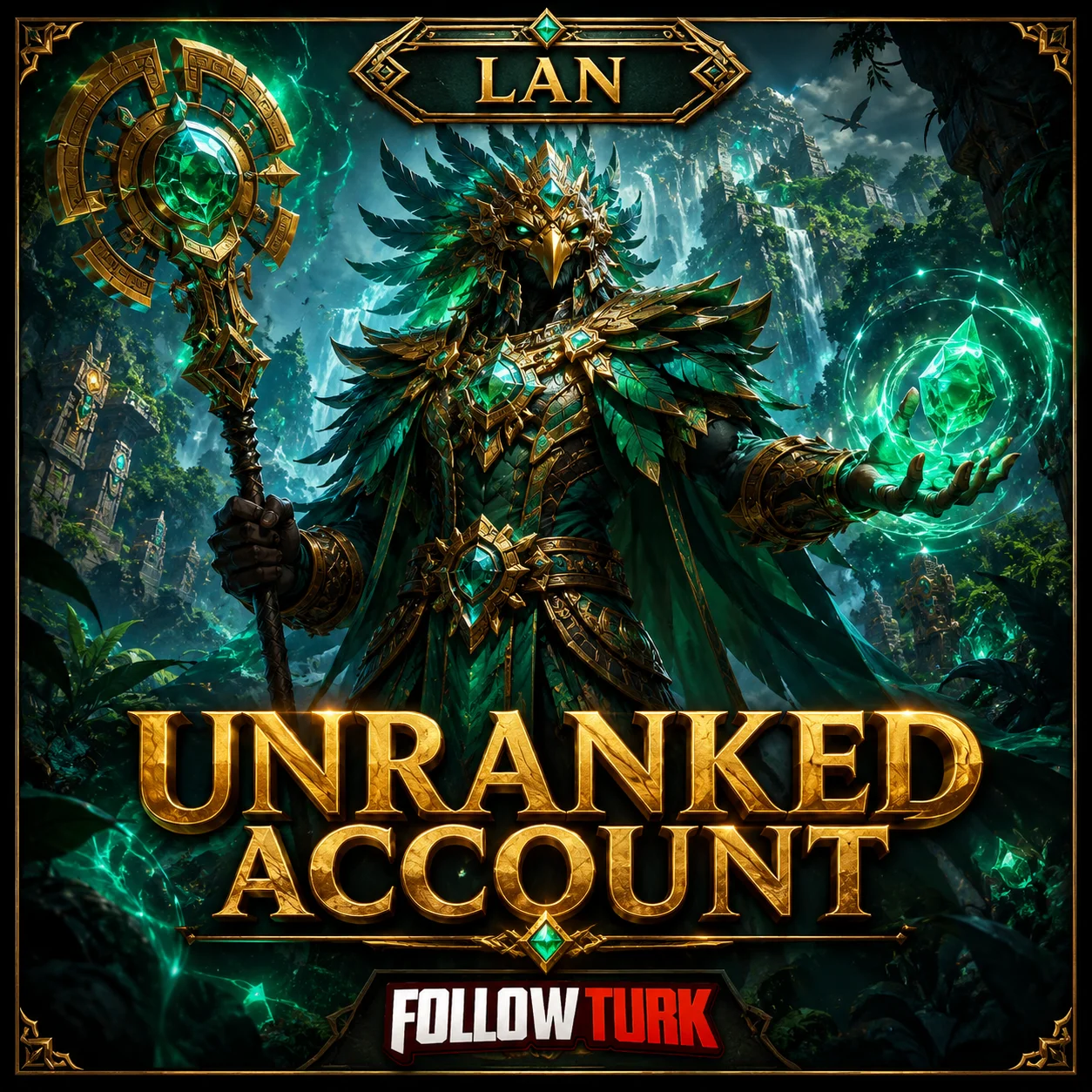 LAN（Legend）未ランクアカウント - FollowTurk