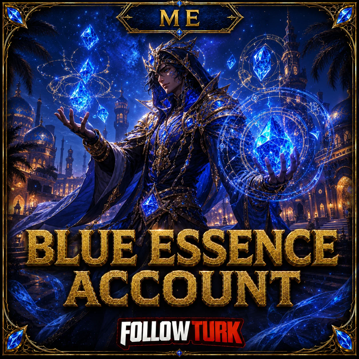 ME - ブルーエッセンスアカウント - FollowTurk