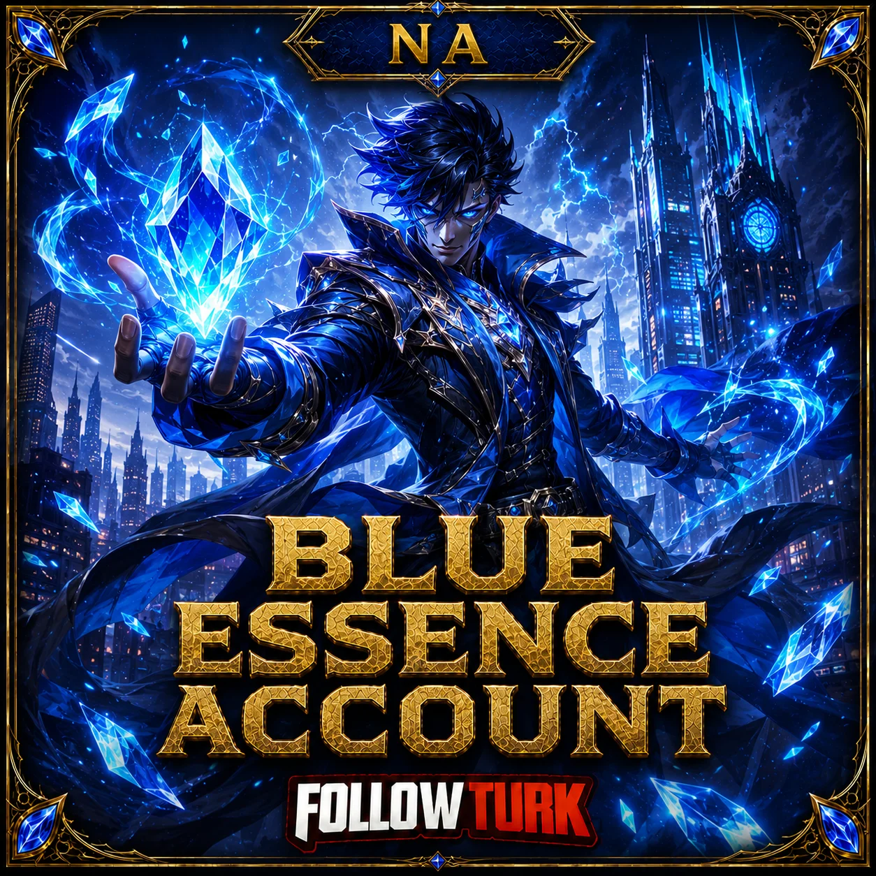 NA - ブルーエッセンスアカウント - FollowTurk