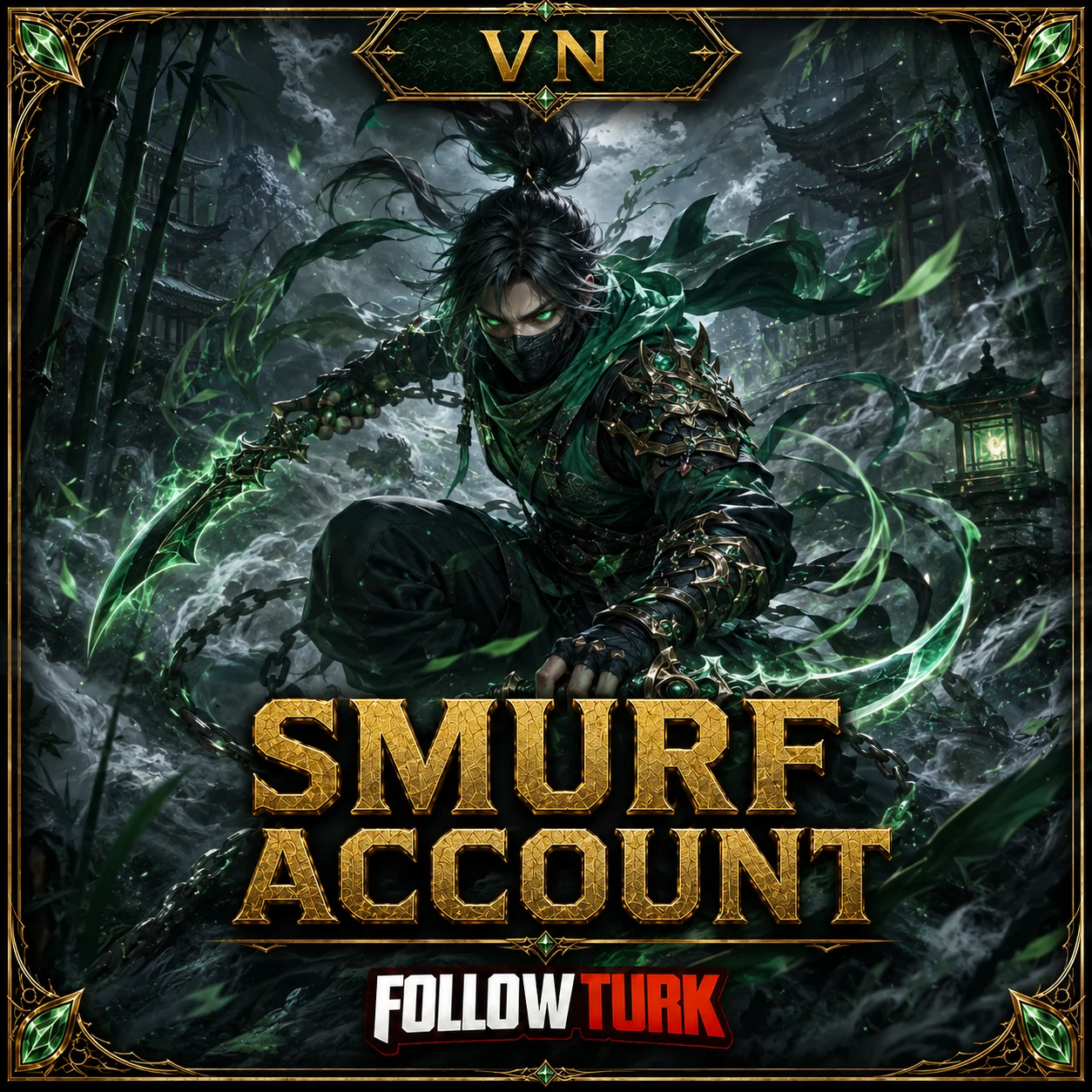 VN版 Legend スマーフアカウント - FollowTurk