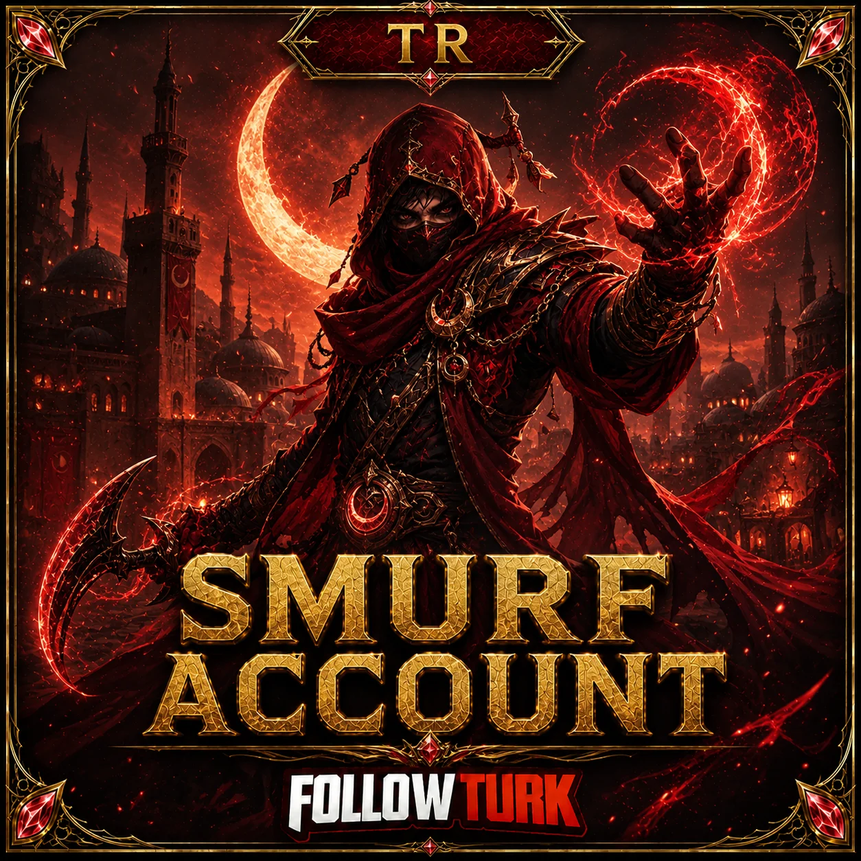TR（トルコ）Legend スマーフアカウント - FollowTurk