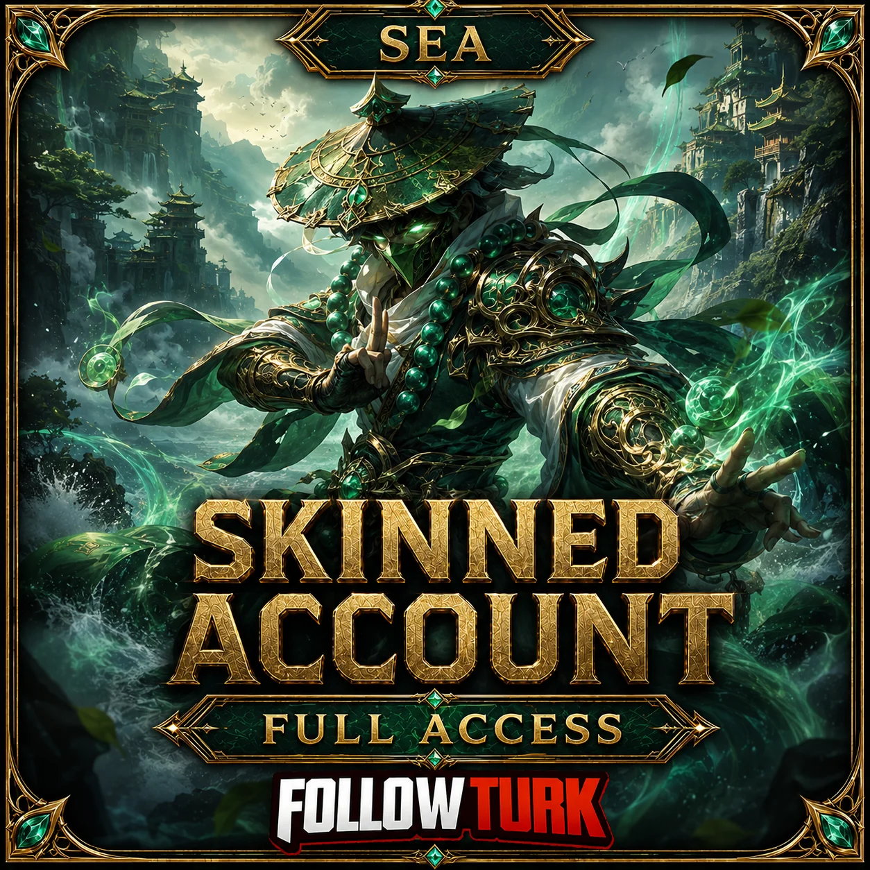 SEA - フルアクセス スキン付きアカウント - FollowTurk