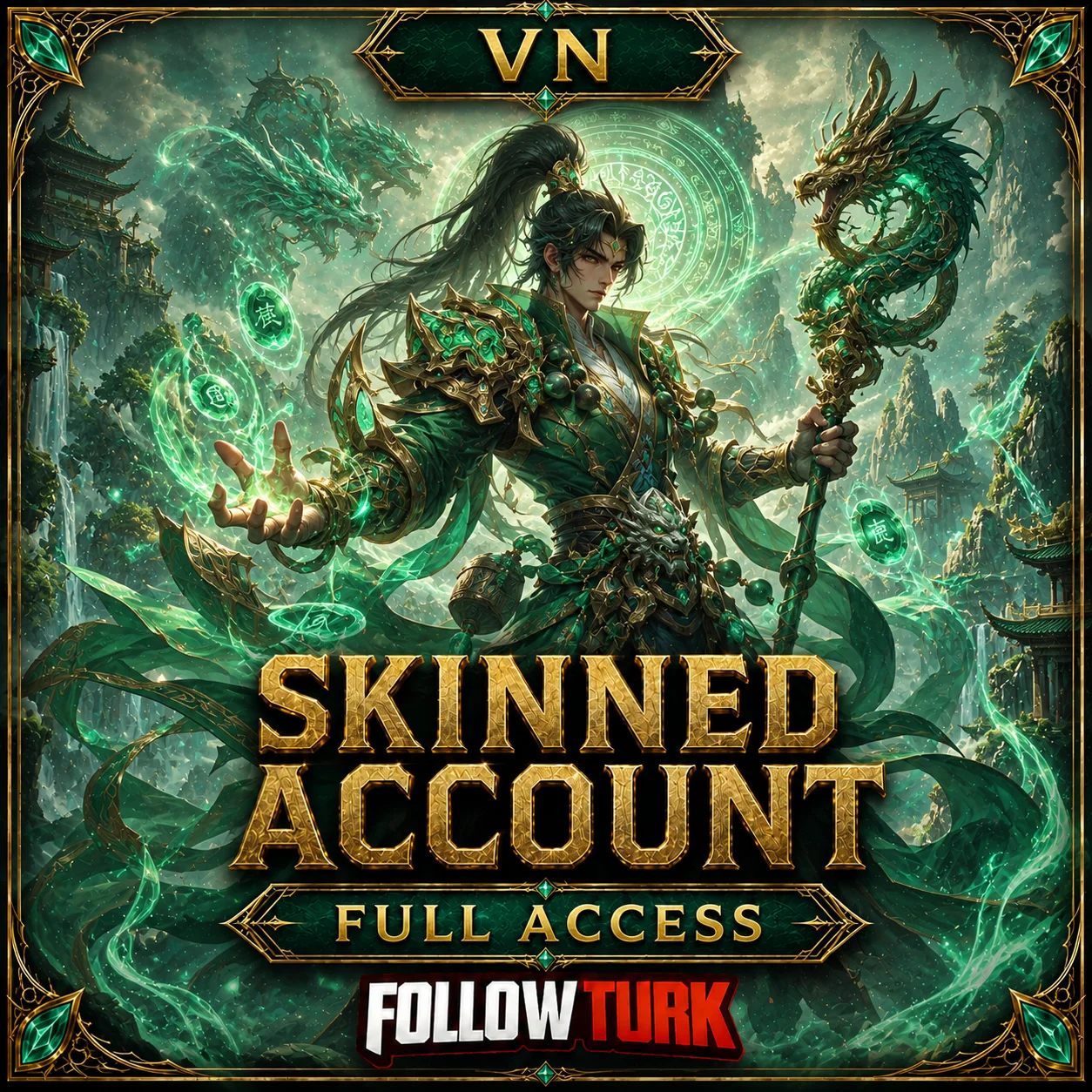 VN（ベトナム）フルアクセス スキン付きLoLアカウント - FollowTurk