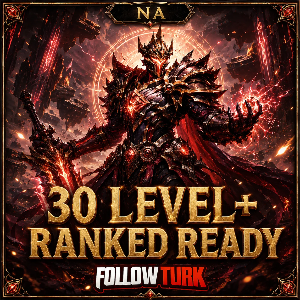 NA - 30 Level+ ランクレディ - FollowTurk