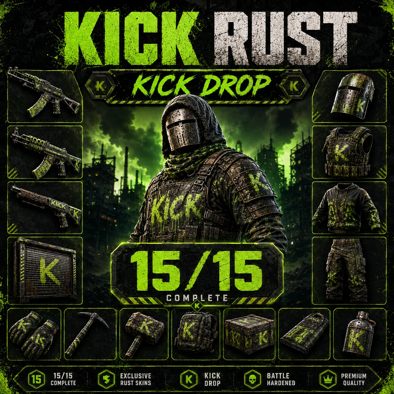 KICK DROP 15/15 - FollowTurk