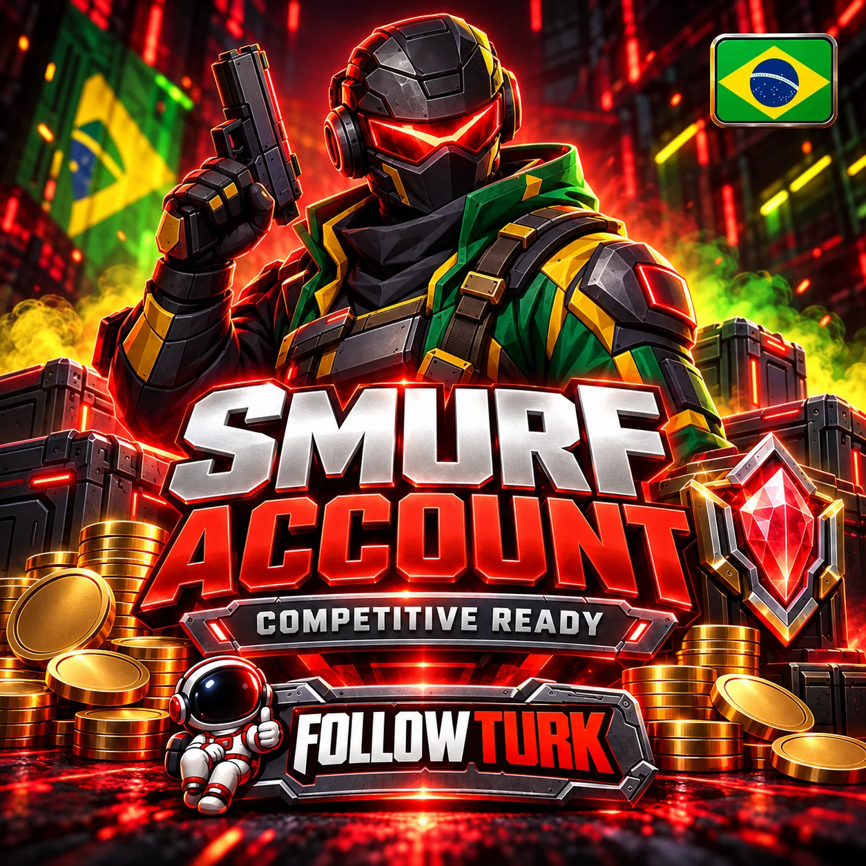 Valo ブラジル スマーフアカウント（BR） - FollowTurk