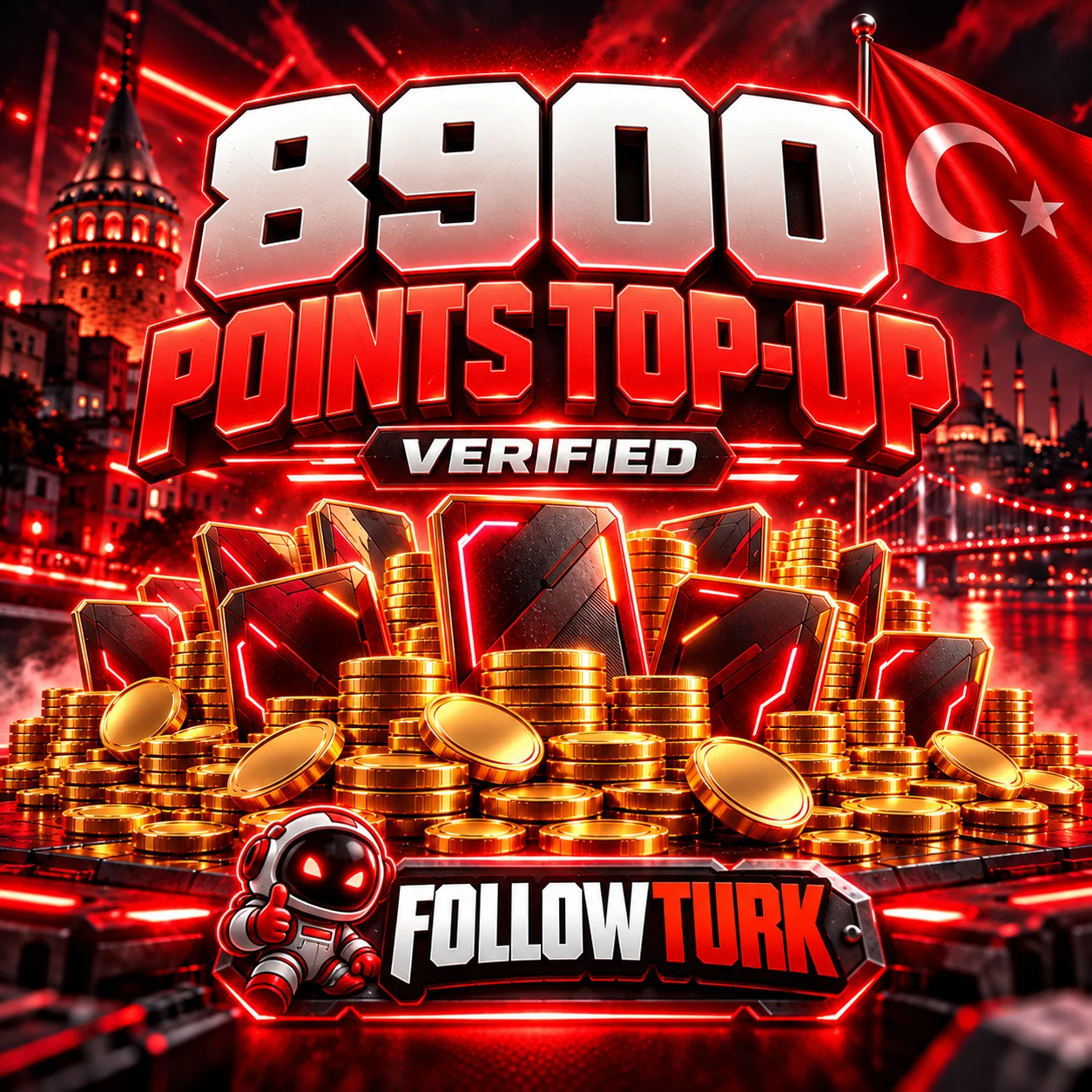 トルコ版 8900 VP（VALOポイント） - FollowTurk