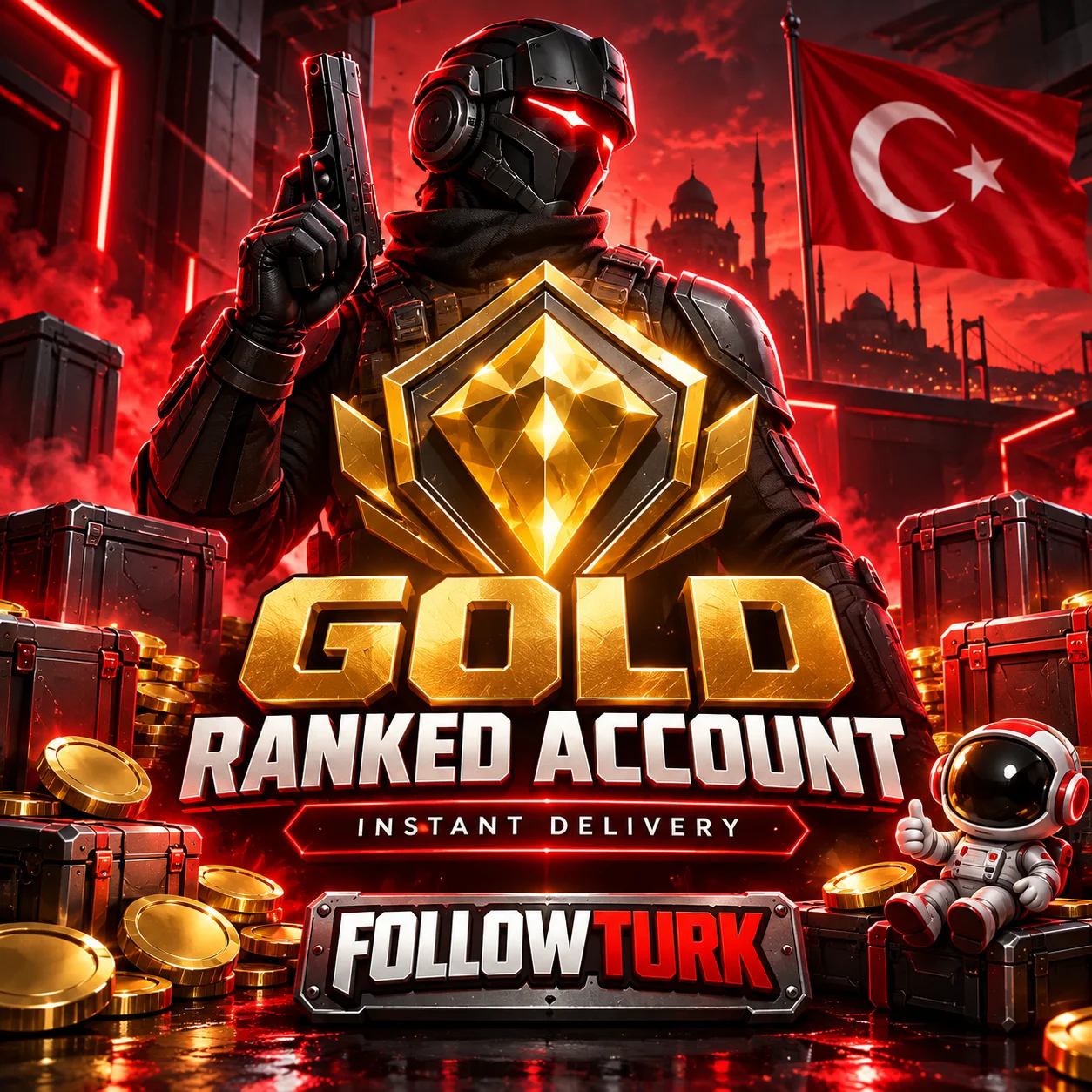 トルコ - TR ゴールドアカウント - FollowTurk