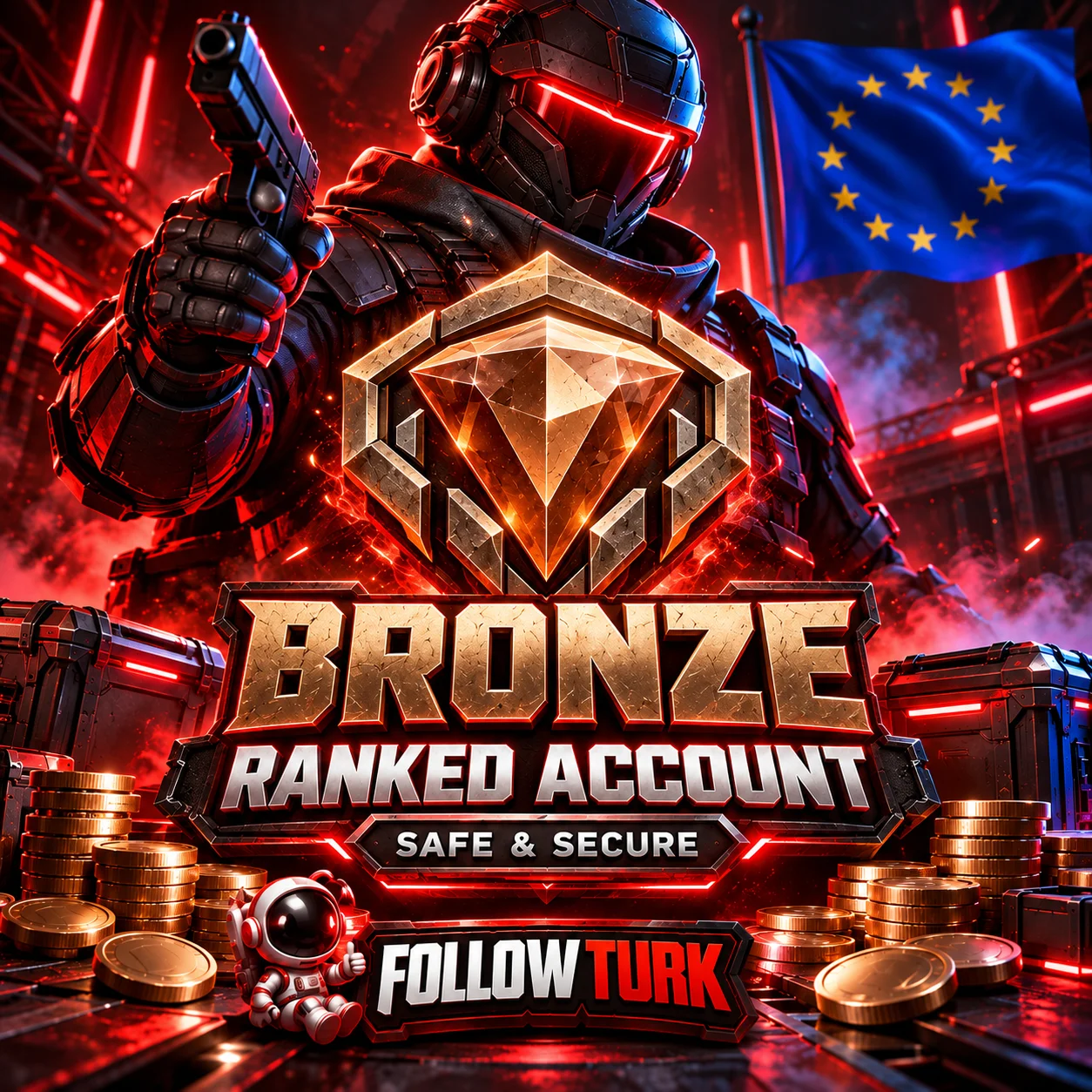 ヨーロッパ（EU）ブロンズアカウント - FollowTurk