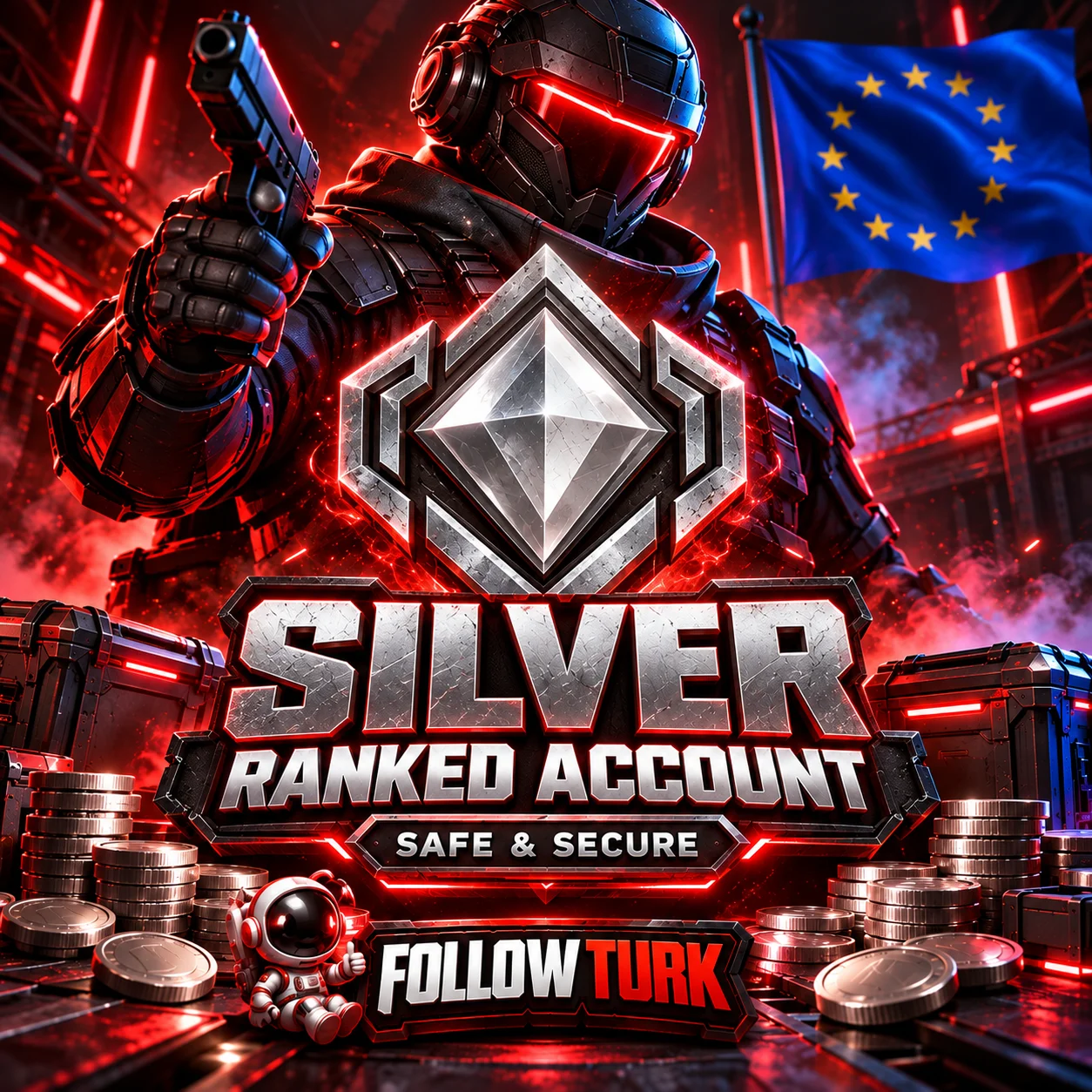 ヨーロッパ - EU シルバーアカウント - FollowTurk